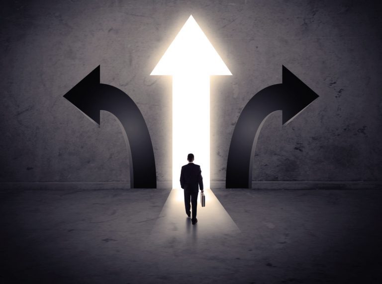 Make the right decision in life.