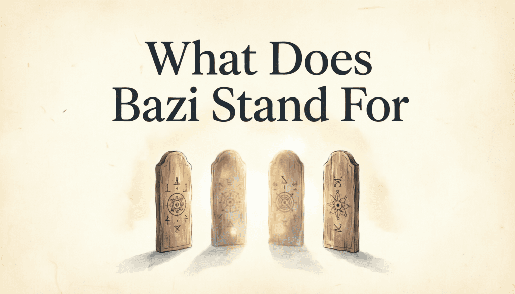What Does Bazi Stand For