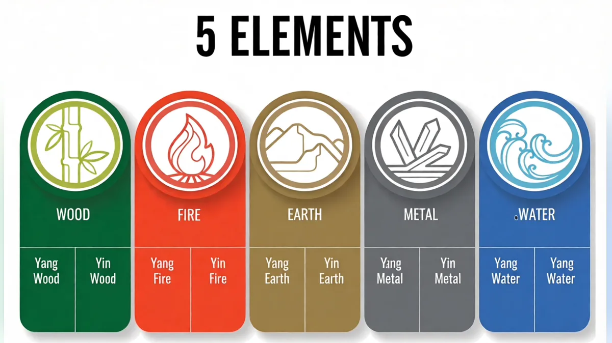 Five Elements in BaZi