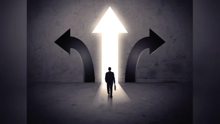 Make the right decision in life.