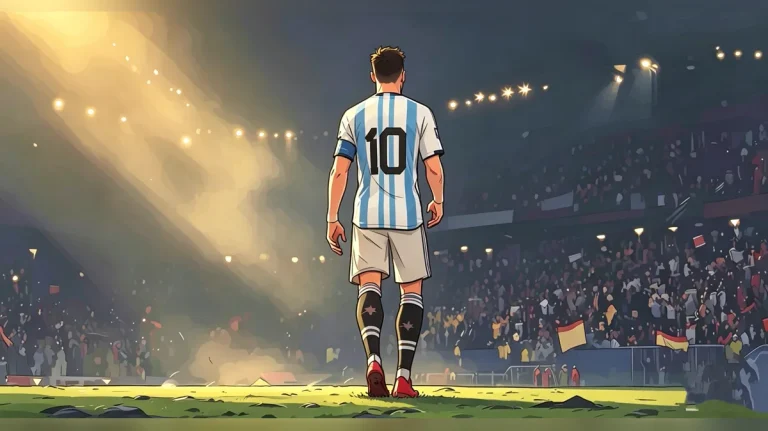 Messi 2026 World Cup Bazi Forecast: Bingwu Fire Peak Meets Pian Yin Duo Shi editorial illustration