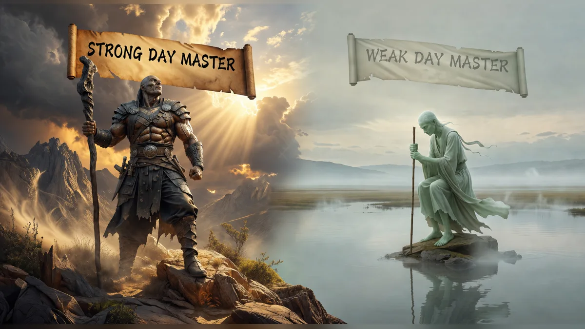 Strong vs Weak Day Master in BaZi