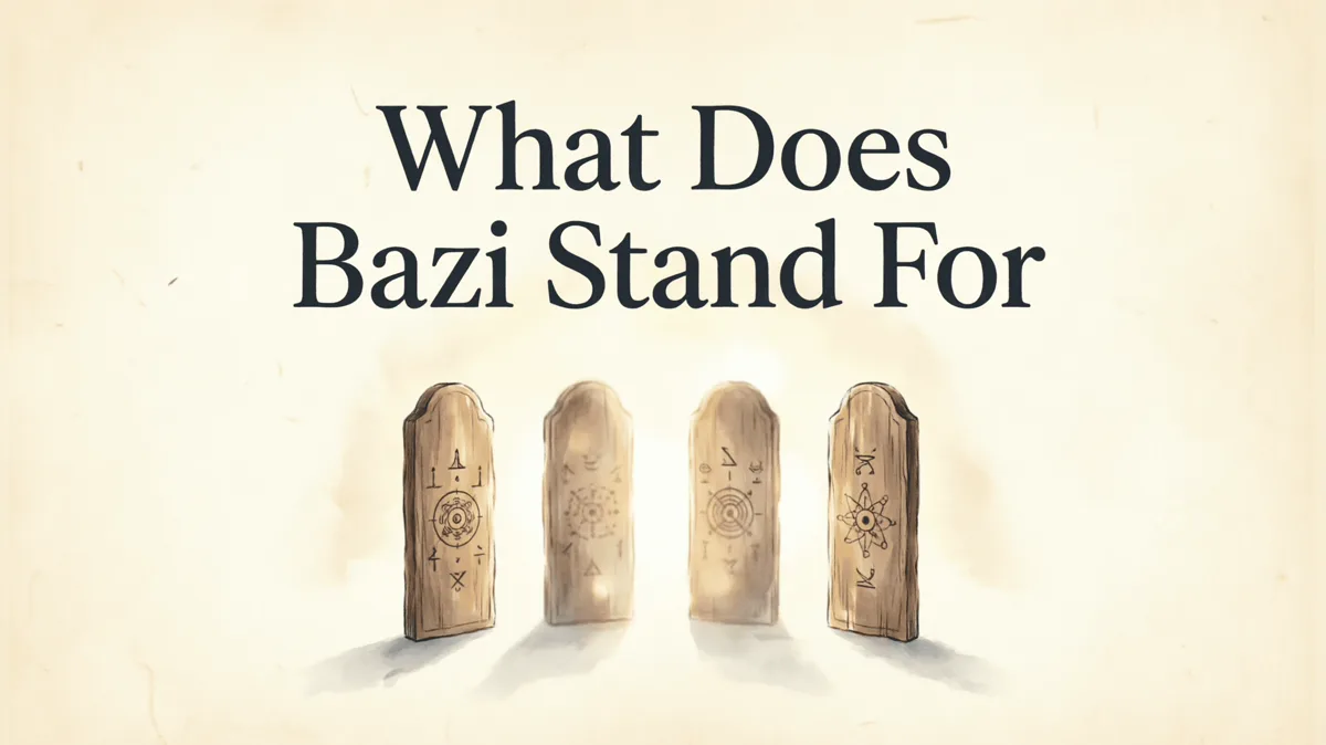 What Does Bazi Stand For
